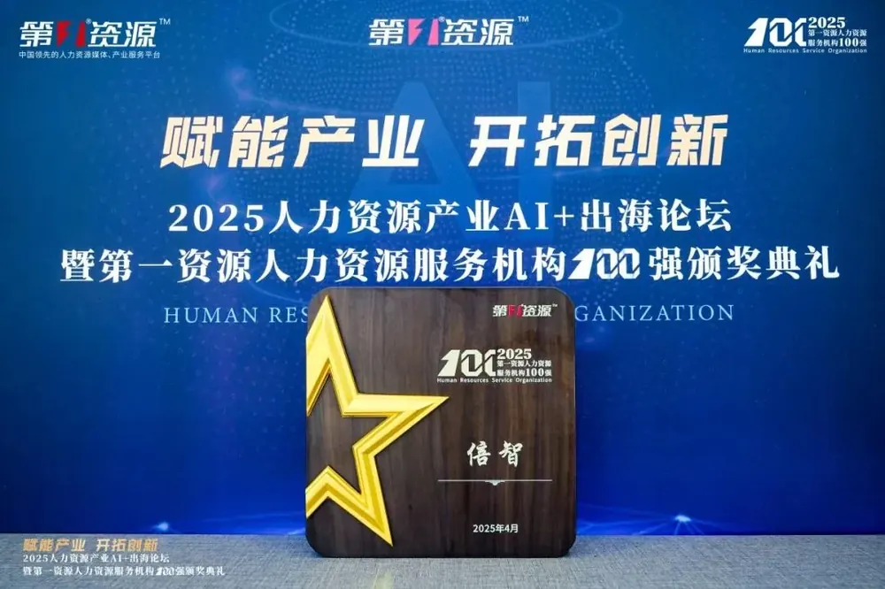 2025“第一资源人力资源服务机构100强”