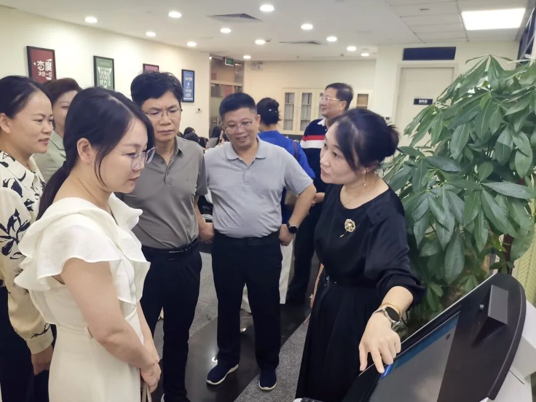 赣州市人社局领导一行莅临倍智总部考察交流(图9)